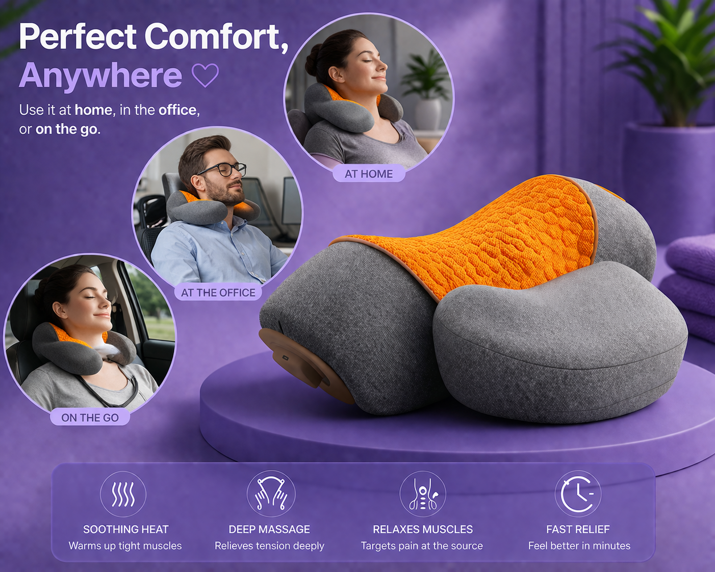 FlexiRelief™ Neck & Shoulder Massager